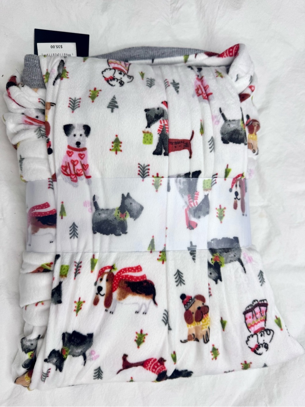 NWT Cuddl Duds Christmas Dog Print Pajamas Set - Picture 8 of 16